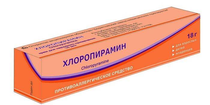 Chloropyramínový krém