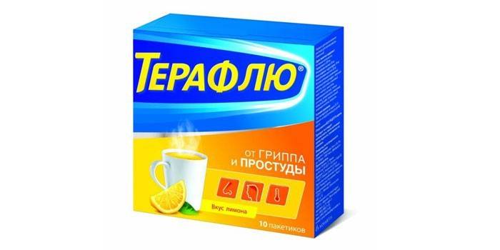 Teraflu w proszku