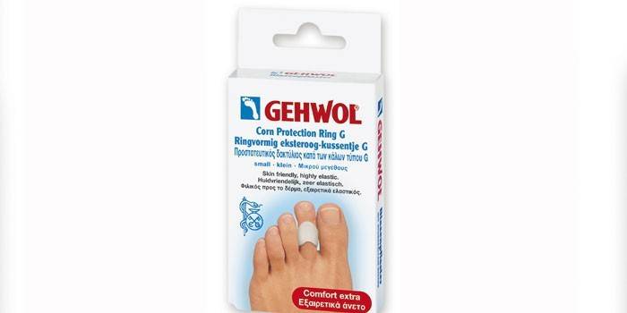 Com espaçador de dedos GEHWOL COMFORT