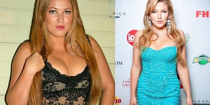 Irina Dubtsova antes y después