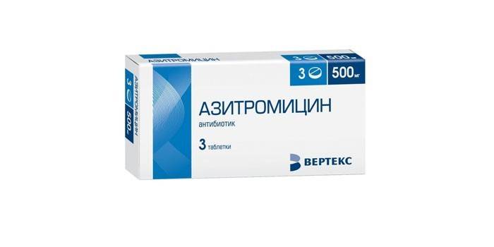 Tabletki azytromycyny