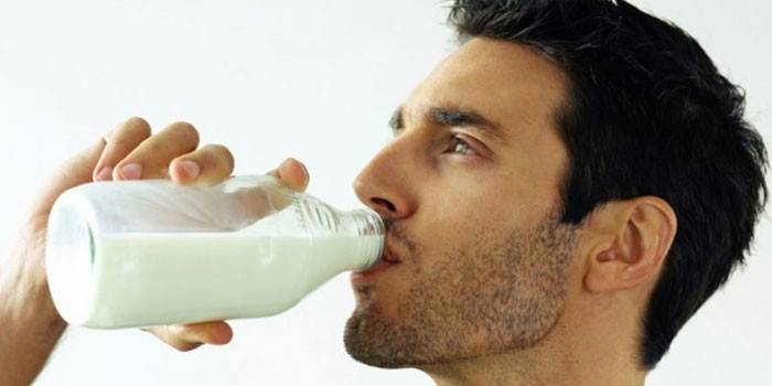 Kefir po jedle