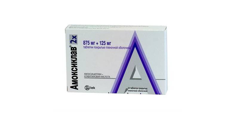 Comprimidos de amoxiclav