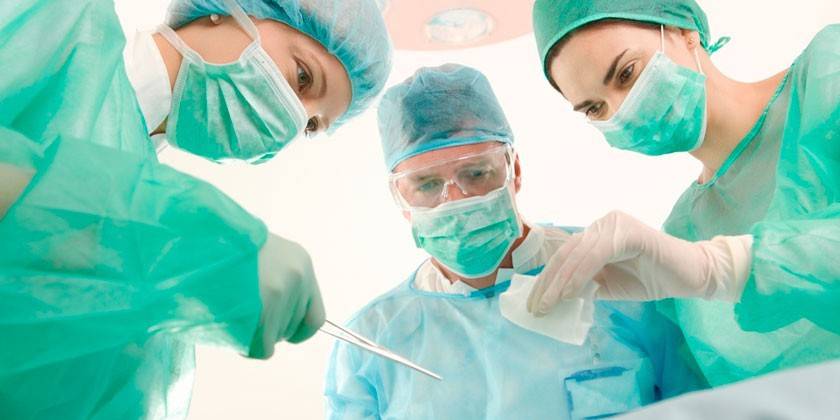 Remoção de tumor cirúrgico