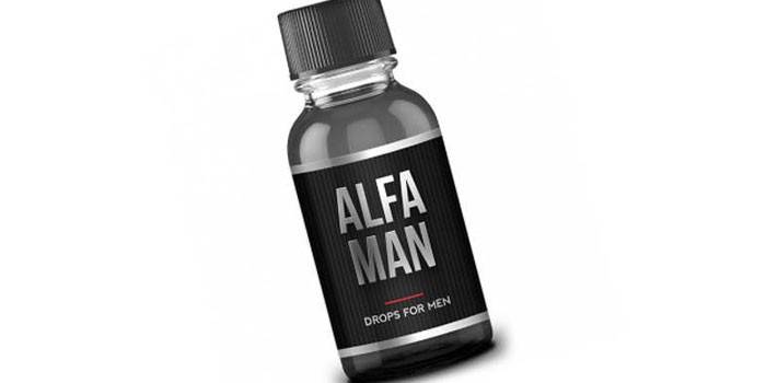 Gotas de potência Alfa