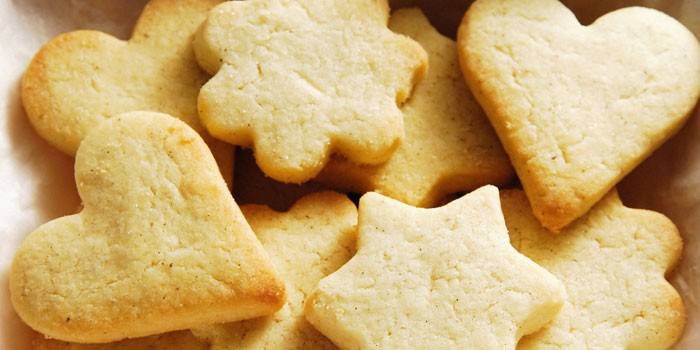 Bolinhos de Shortbread em Gordura