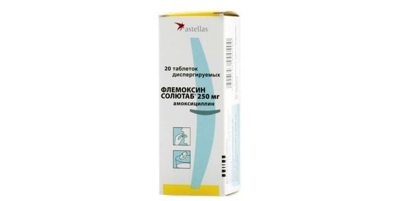 Tabletki Flemoxin Solutab
