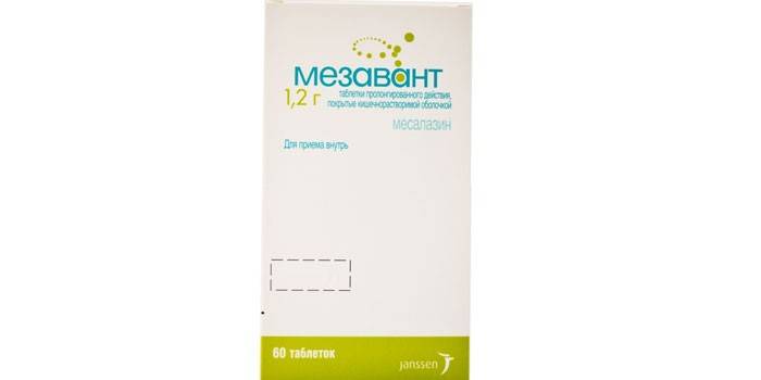 Tabletas Mesavant