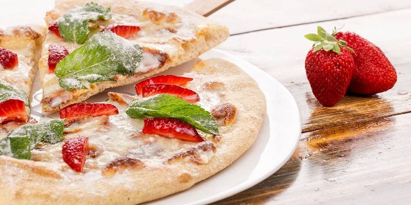 Pizza de postre