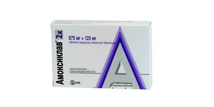 Lek Amoxiclav do zwalczania