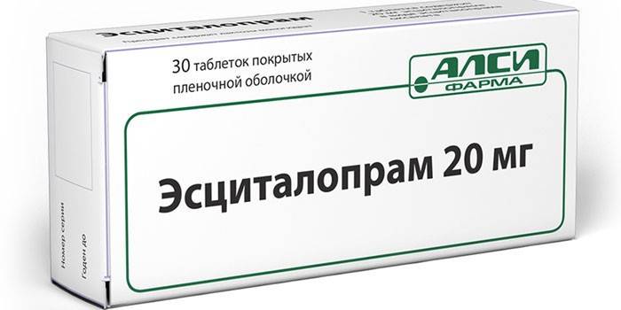 Tabletki Escitalopram