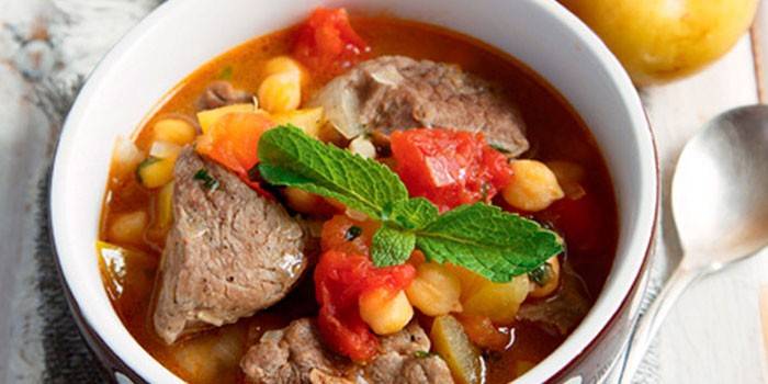 Minestrone s tekvicou