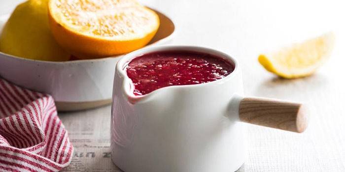 Cranberries com laranja