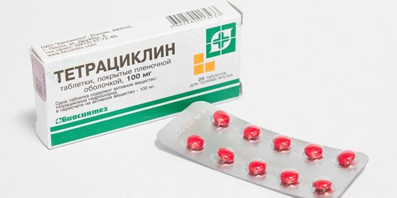 Tabletki tetracyklinowe