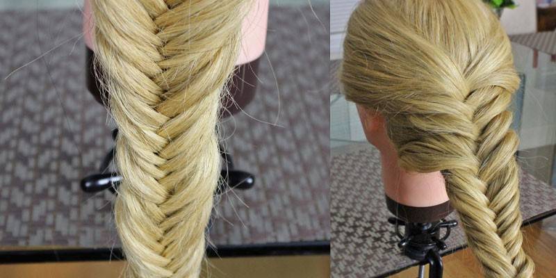 Fryzura Fishtail