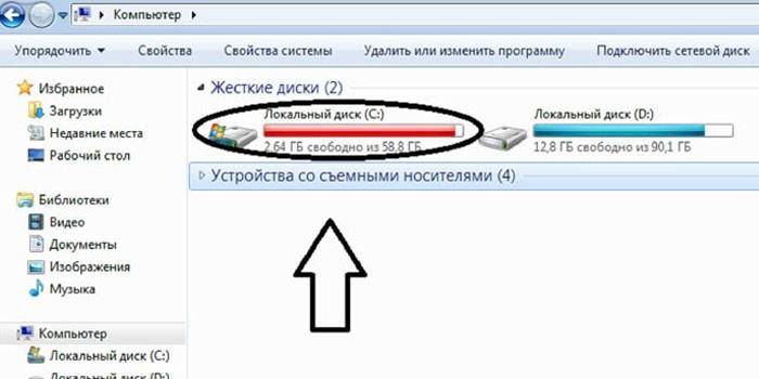 Oczyszczanie dysku systemowego