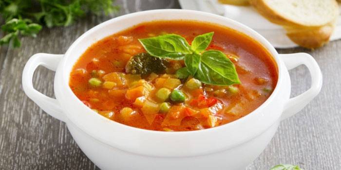 Tomato Minestrone