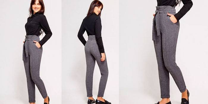 Swallow High Waist Pants