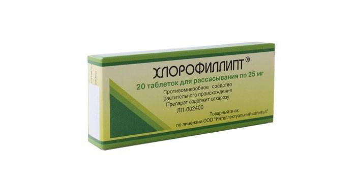 Pigułki chlorofilu