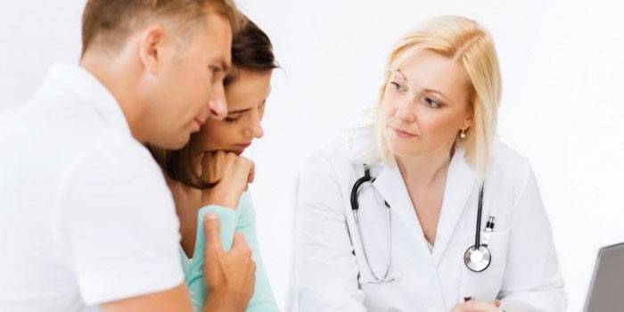 Consulta médica no consultório