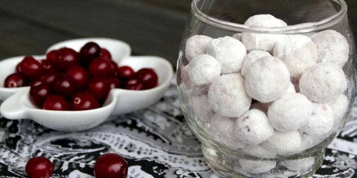 Cranberries para armazenamento sem geladeira