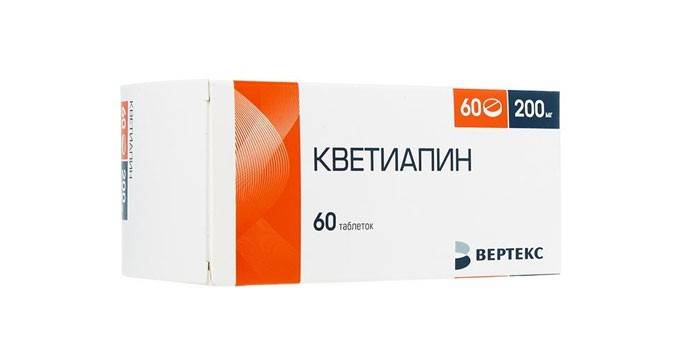 Tabletki kwetiapiny
