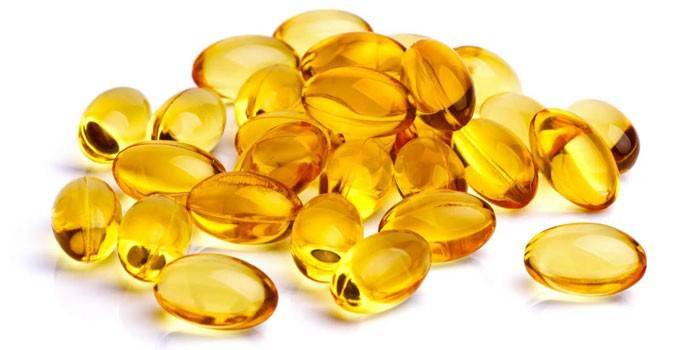 Cápsulas de vitamina A