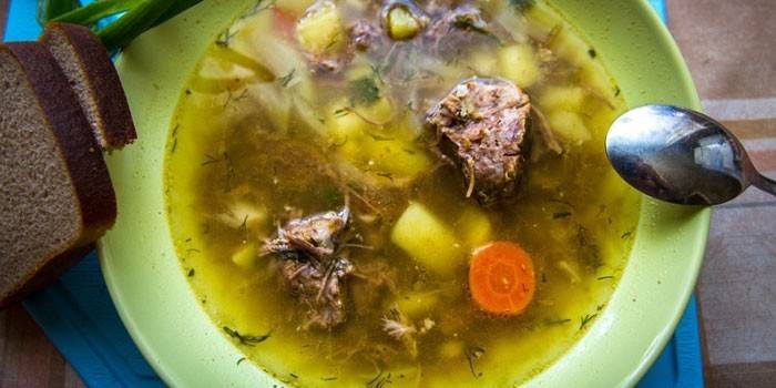 Sopa de pato selvagem