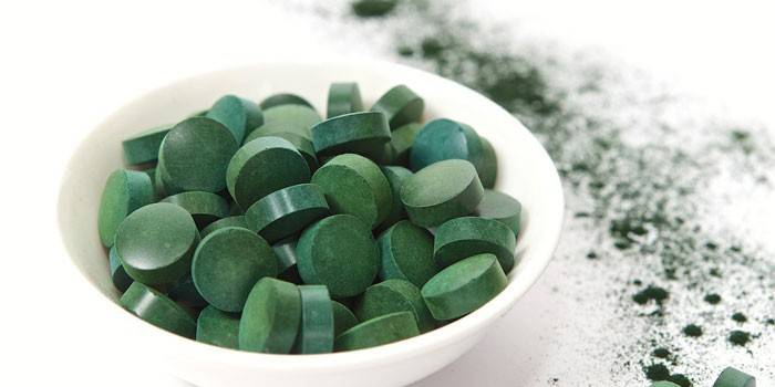 Comprimidos de Chlorella