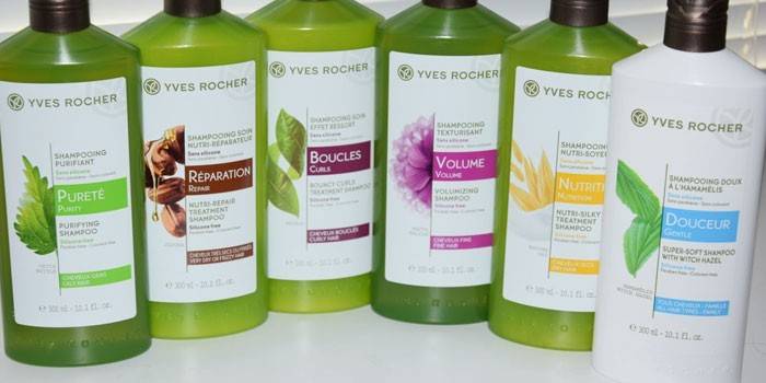 Šampóny Yves Rocher