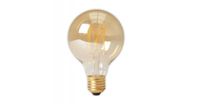Lâmpada Edison Calex Goldline G80 E27