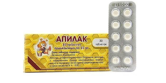 Comprimidos de Apilak