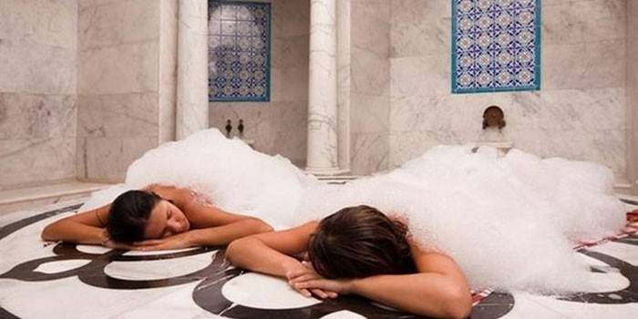 Massagem de sabão
