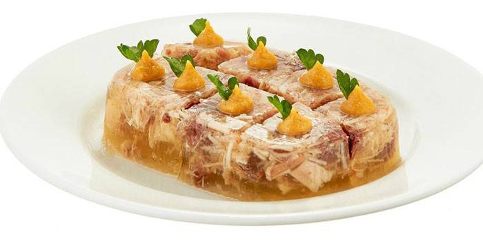 Gelatina de mostaza