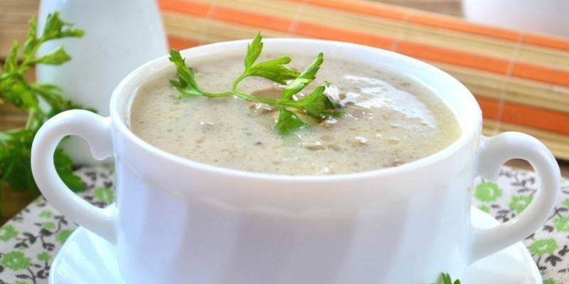 Zupa z puree z kalafiora