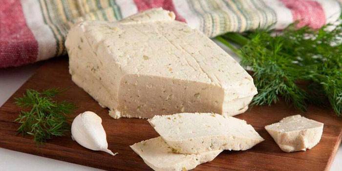 Queijo tofu
