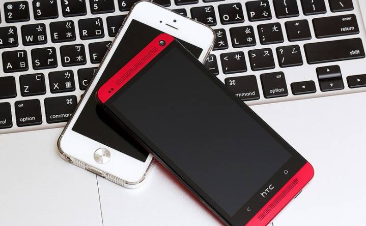HTC e iPhone