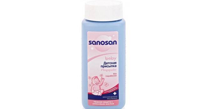 Pó de bebê Sanosan