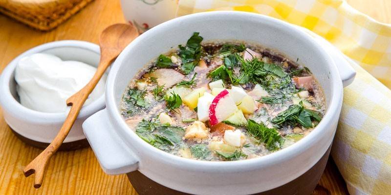 Okroshka no kvass