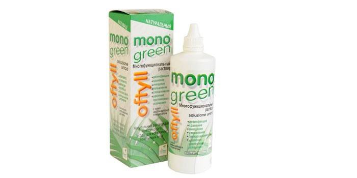 Solución Oftyll Monogreen Color Lens