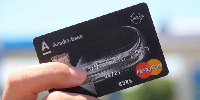 Karta od Alfa Bank