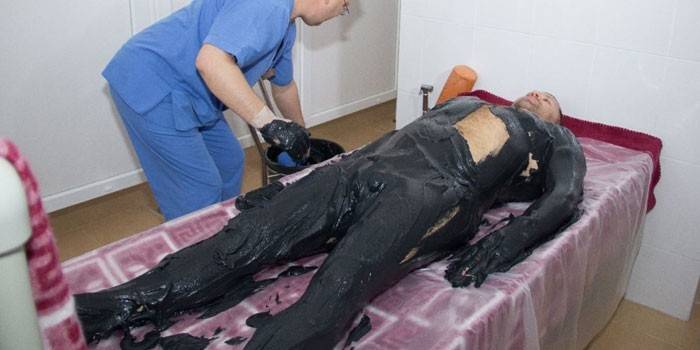 Terapia com lama para patologias reumáticas