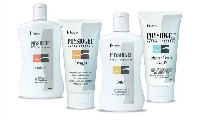  Physiogel ponuka produktov