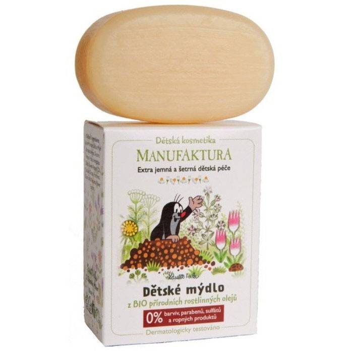 Sabão natural do bebê