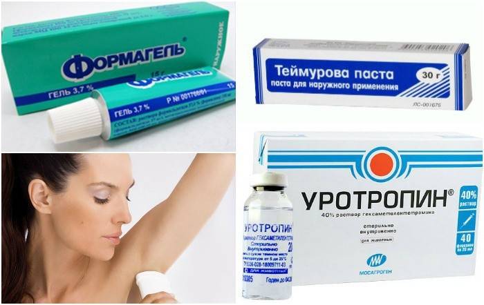 Środki przeciw nadmiernej potliwości